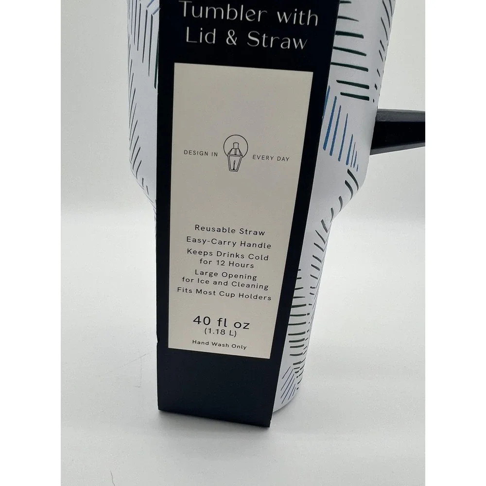SDS for HD Stainless Steel Tumbler 40oz Lid Straw‎ Handle Reusable Insulated Cup